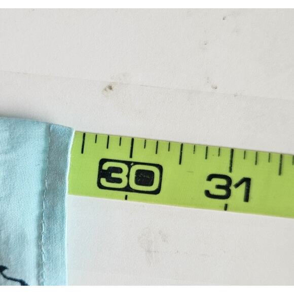 Plugg Mens Light Blue Medium Flamingo All Over Coastal Nautical Preppy Travel - Picture 11 of 11